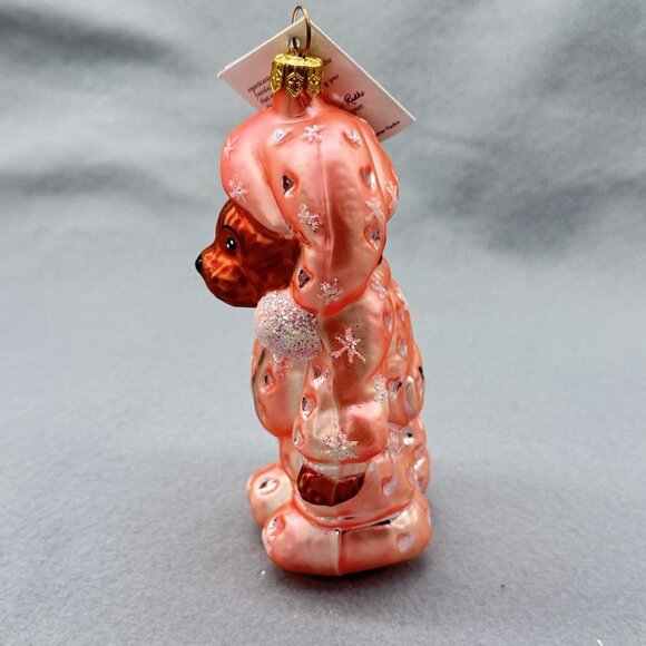 Vintage Christopher Radko Ornament 1996 Bearly Awake Retired Pediatric Cancer - Picture 6 of 9